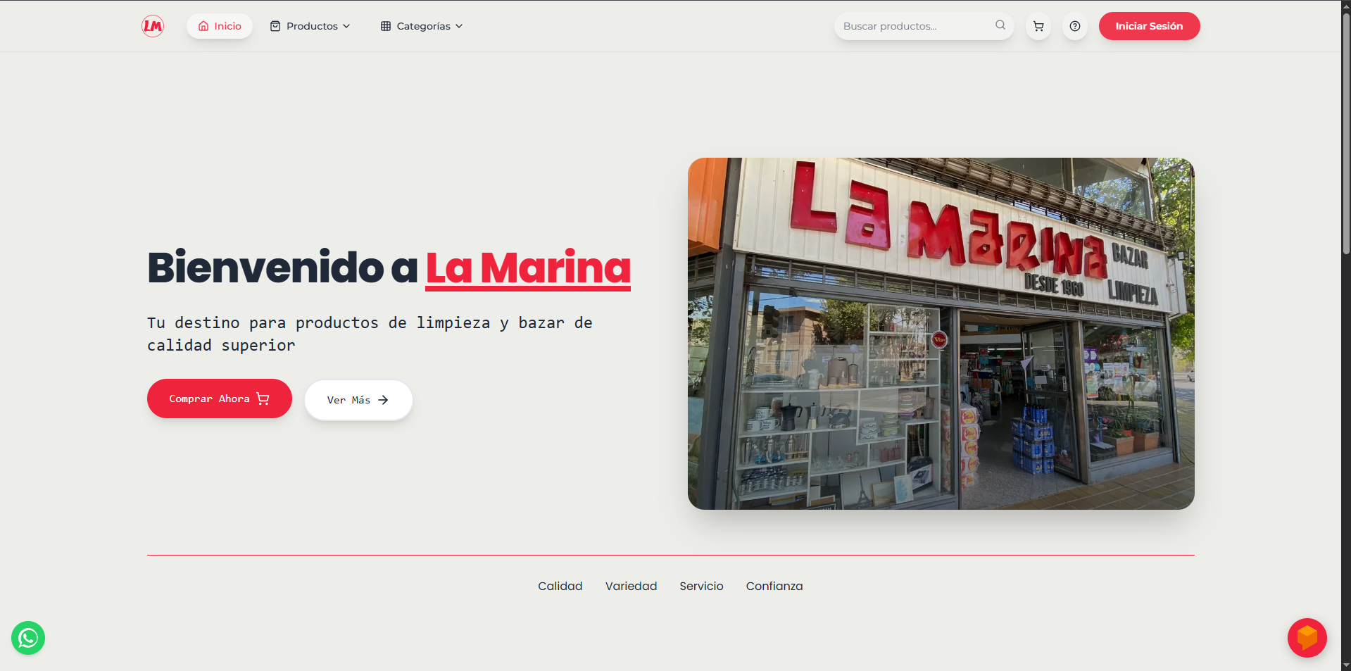 E-commerce La Marina