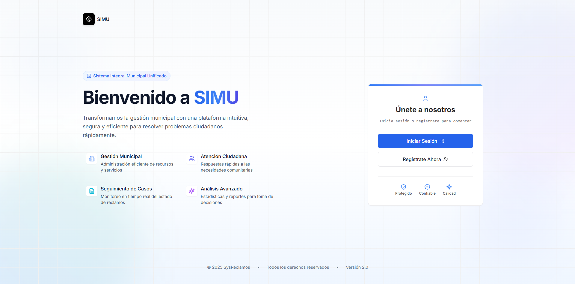 Sistema de Gestión Integral Municipal
